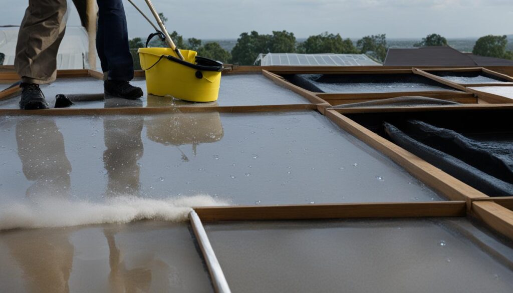 éliminer la condensation sous la toiture
