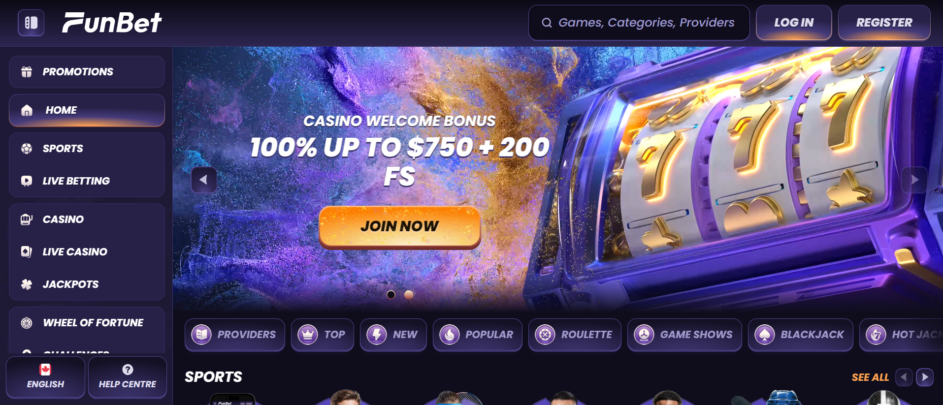 FunBet casino légal